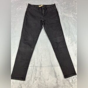 Democracy Black Skinny Jeans - Slim Stretch Fit-size 10P